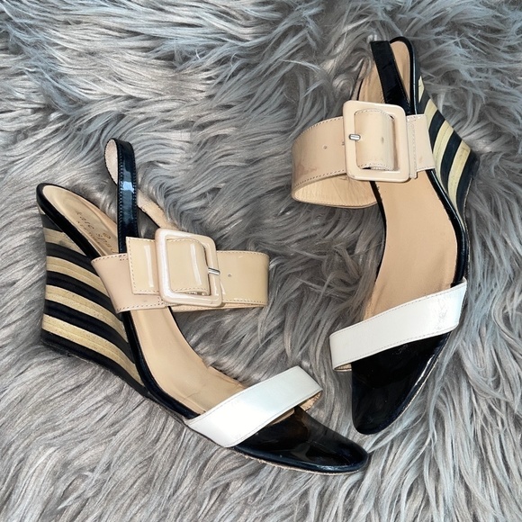 kate spade | Shoes | Kate Spade Isola Wedge Sandal Size 75  Kate Spade Isola Wedge Sandal Size 7.5